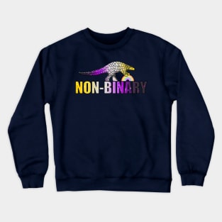 Non-binary Pangolin Crewneck Sweatshirt